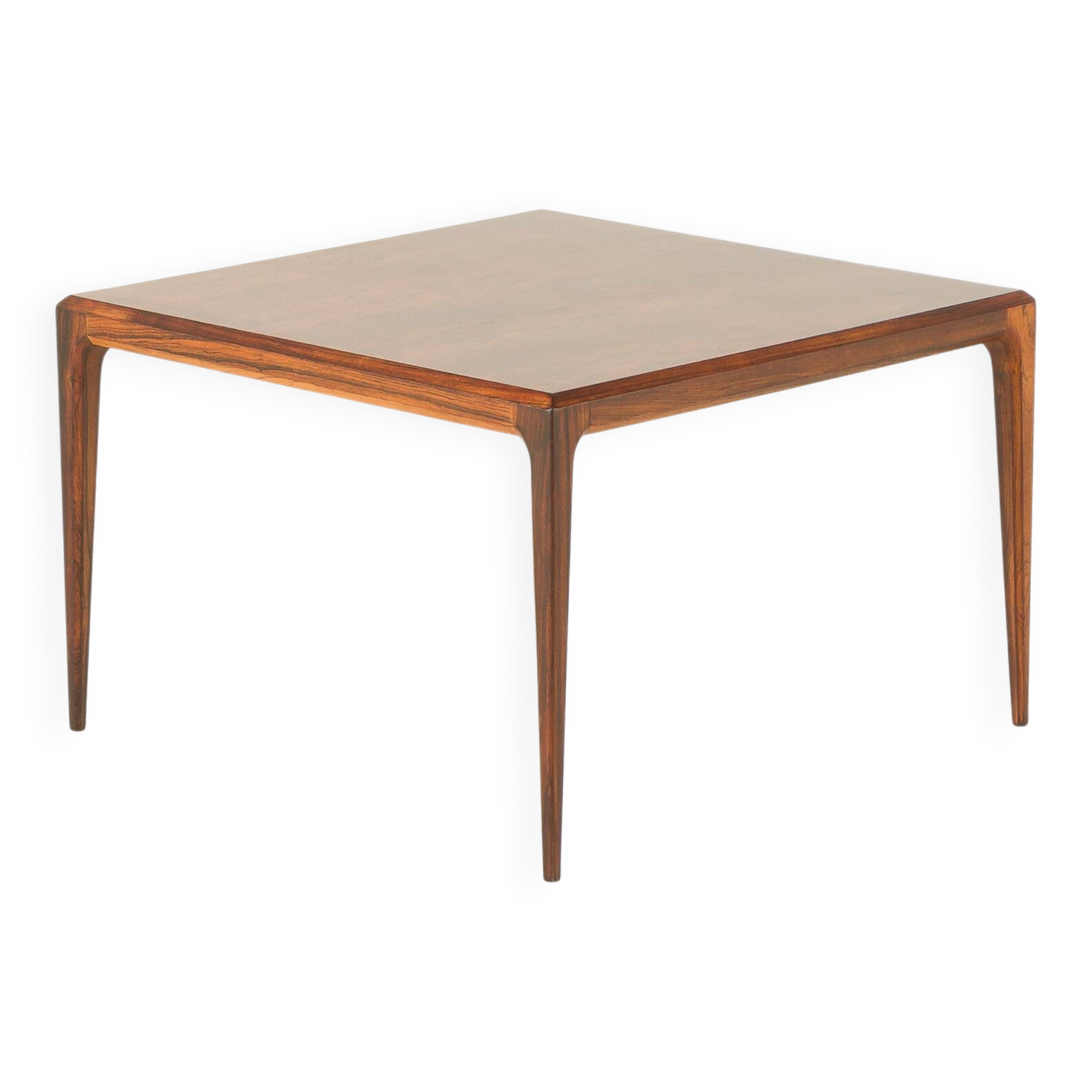 Johannes Andersen rosewood coffee table for CFC Silkeborg, Denmark , 1960s