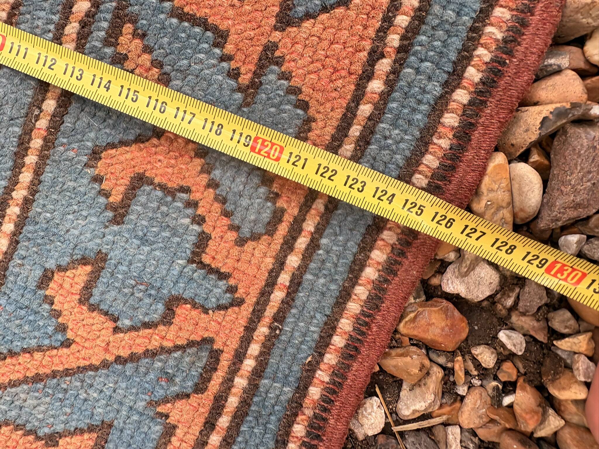Antique Shirvan carpet, Caucasus 125x190, handmade wool, geometric tribal boho.