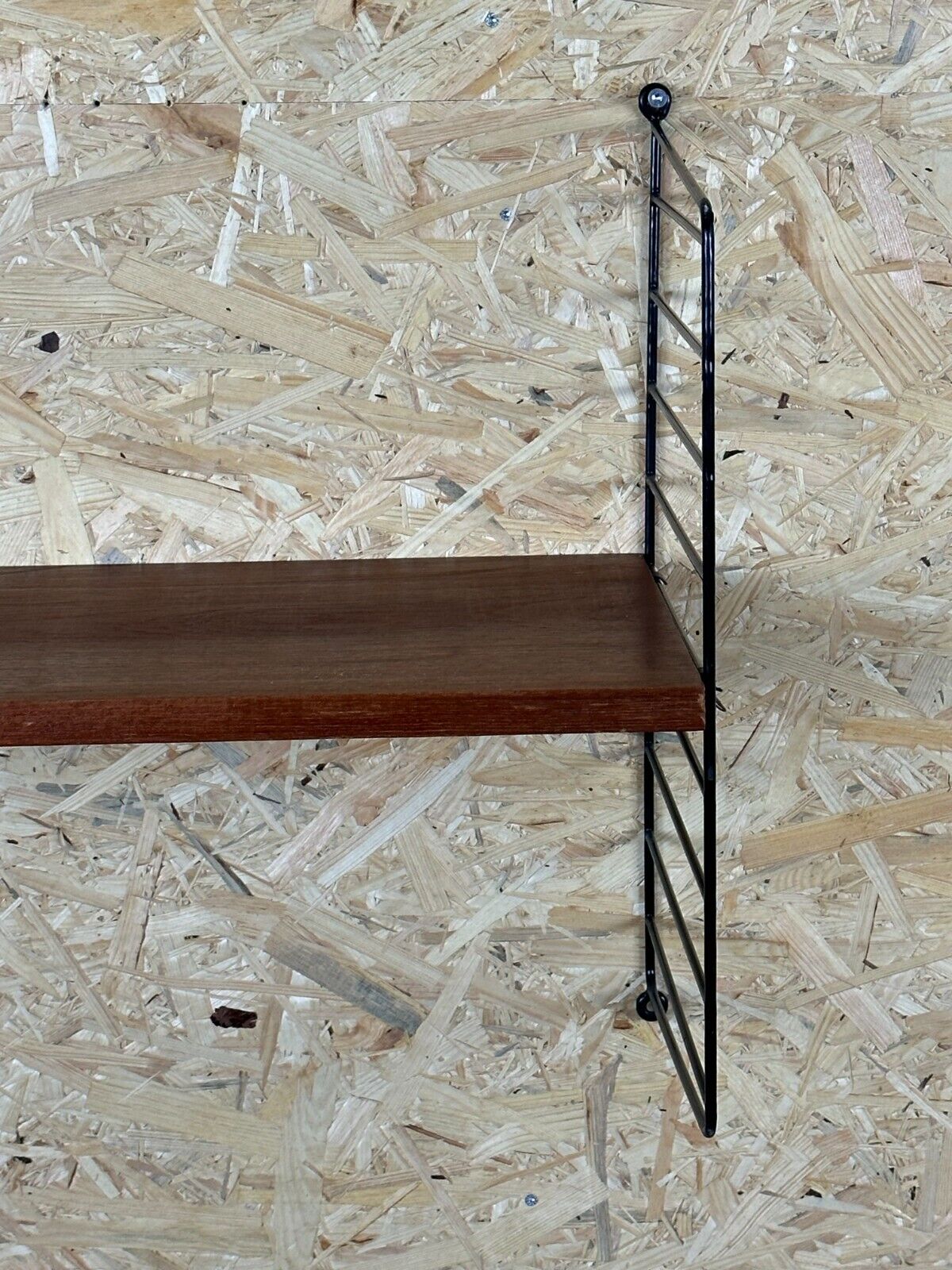 60s 70s teak string shelf module by Kajsa & Nils "Nisse" Strinning Sweden