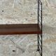 60s 70s teak string shelf module by Kajsa & Nils "Nisse" Strinning Sweden