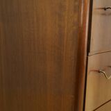 Mahogany chest of drawers, Danish design, 1960s, manufacturer: Øm Mobelfabrik