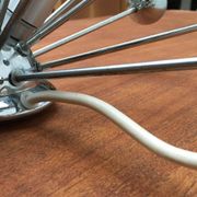 Lampe de table atomique allemande de l'âge spatial du milieu du siècle de Cosack