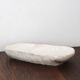 Brutalist free-form alabaster emptier