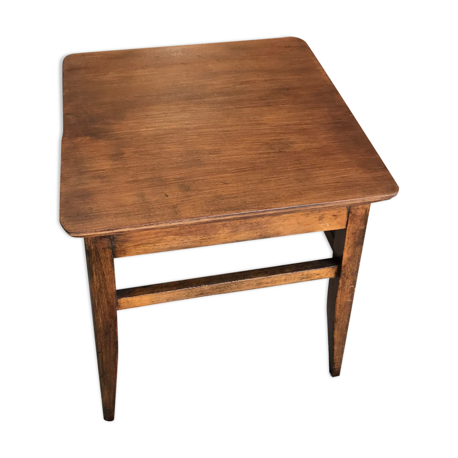 Square wooden table