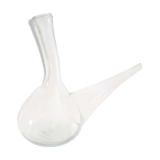 Glass wine pitcher, of Catalan origin