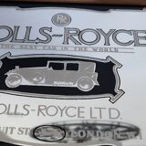 Miroir publicitaire Rolls-Royce