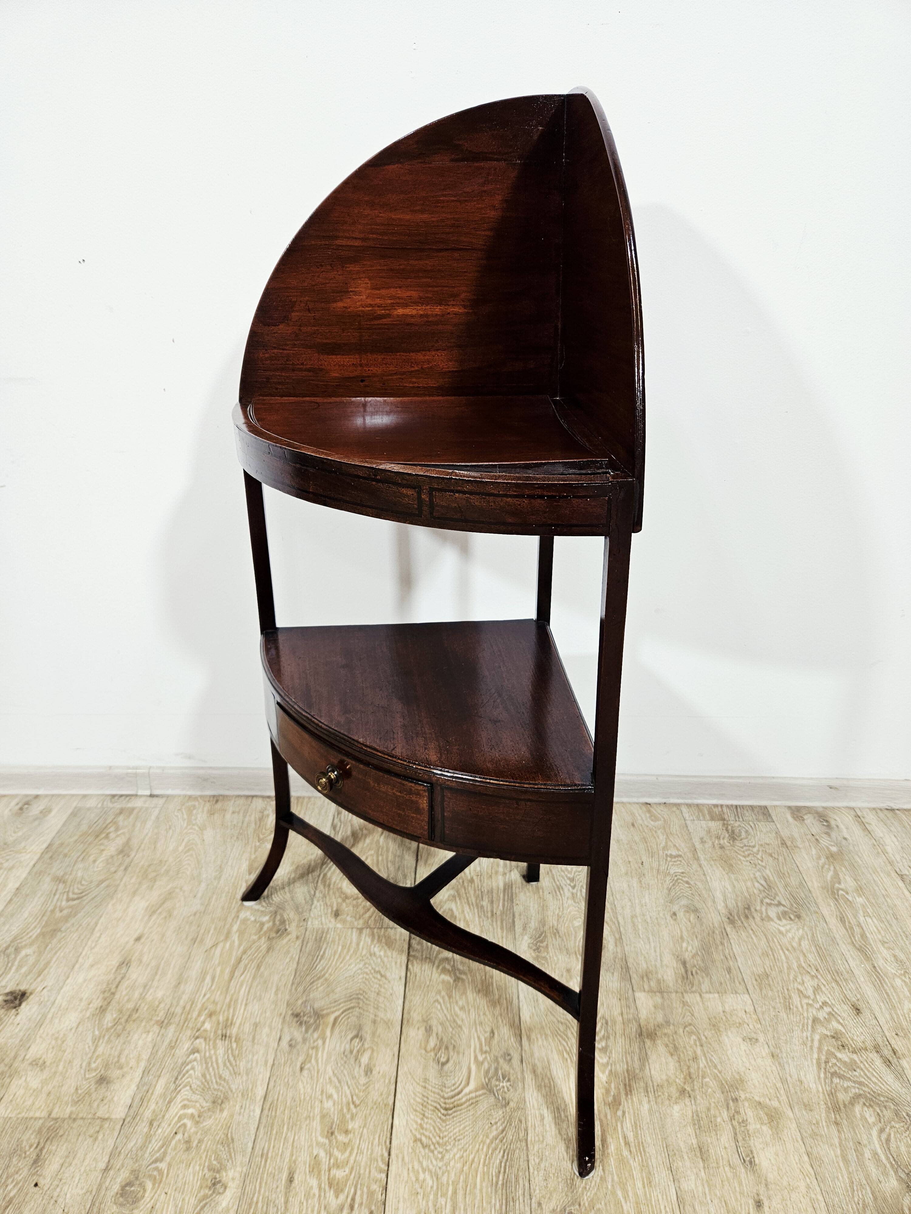 Antique washbasin (Washstand) – England, first half 19th century Mahogany