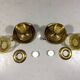 Peter Jensen Copenhagen brass candle holders Denmark 1960’s