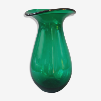 Green vase