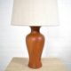 Danish table lamp by Dyrlund 1970s teak Scandinavian vintage