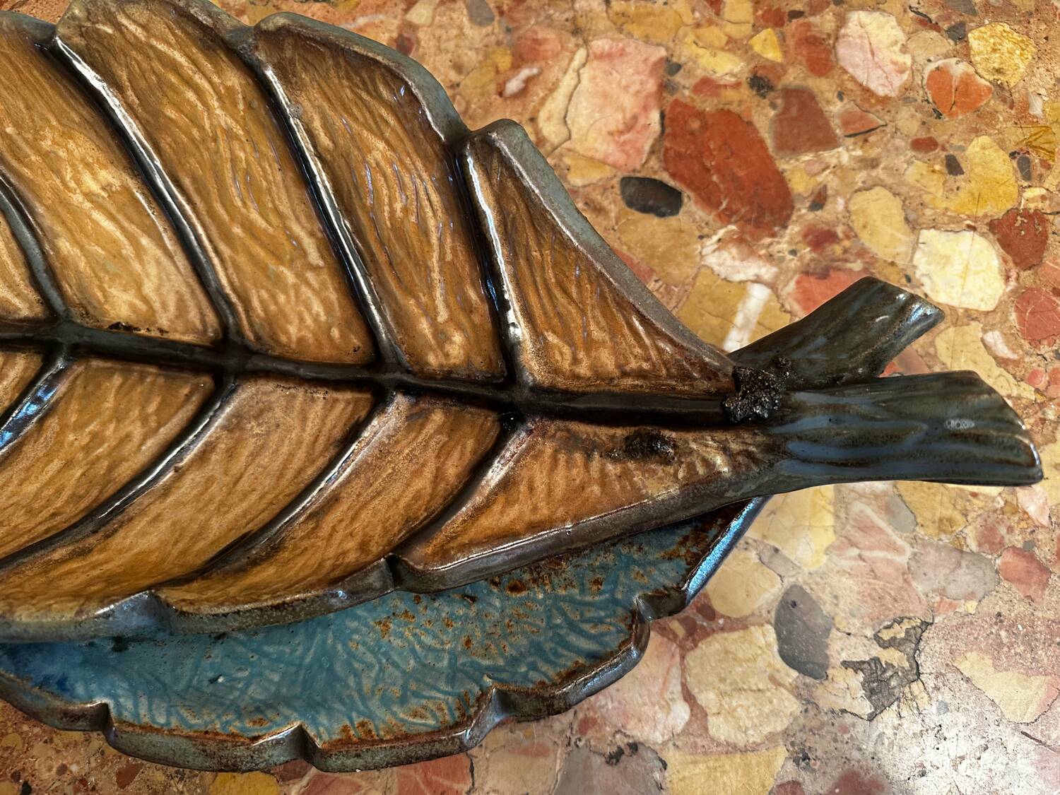 Roger Guerin - Bowl / pocket emptier in Bouffioulx stoneware - 56cm/24