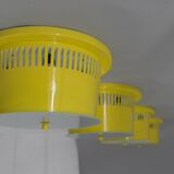 Big Yellow Flush Mount, 1960s, 4 Items Available, Restored