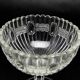 Basket-shaped pressed glass sugar bowl, Ząbkowice, Poland, 1970s