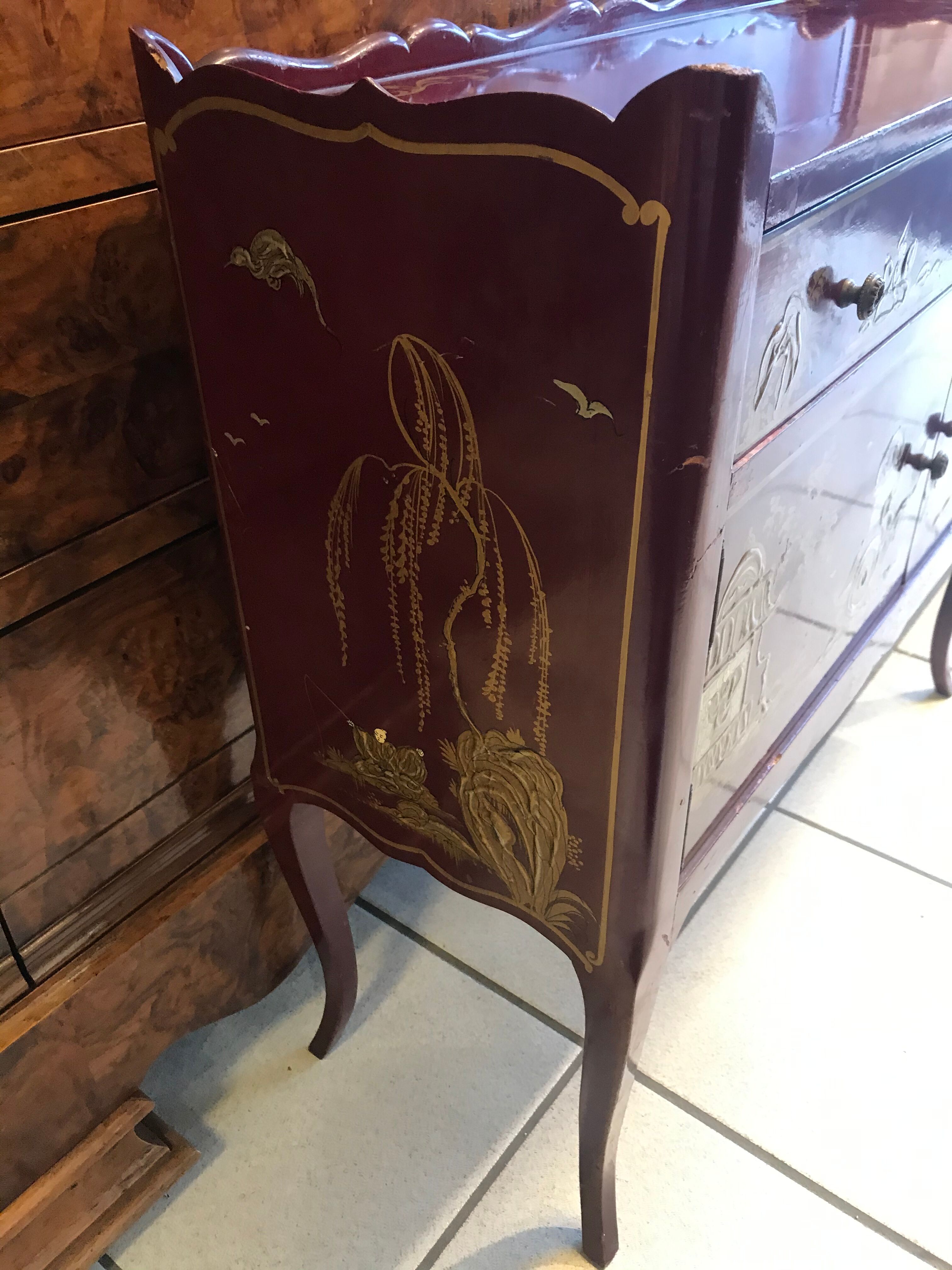 Chinese lacquered furniture