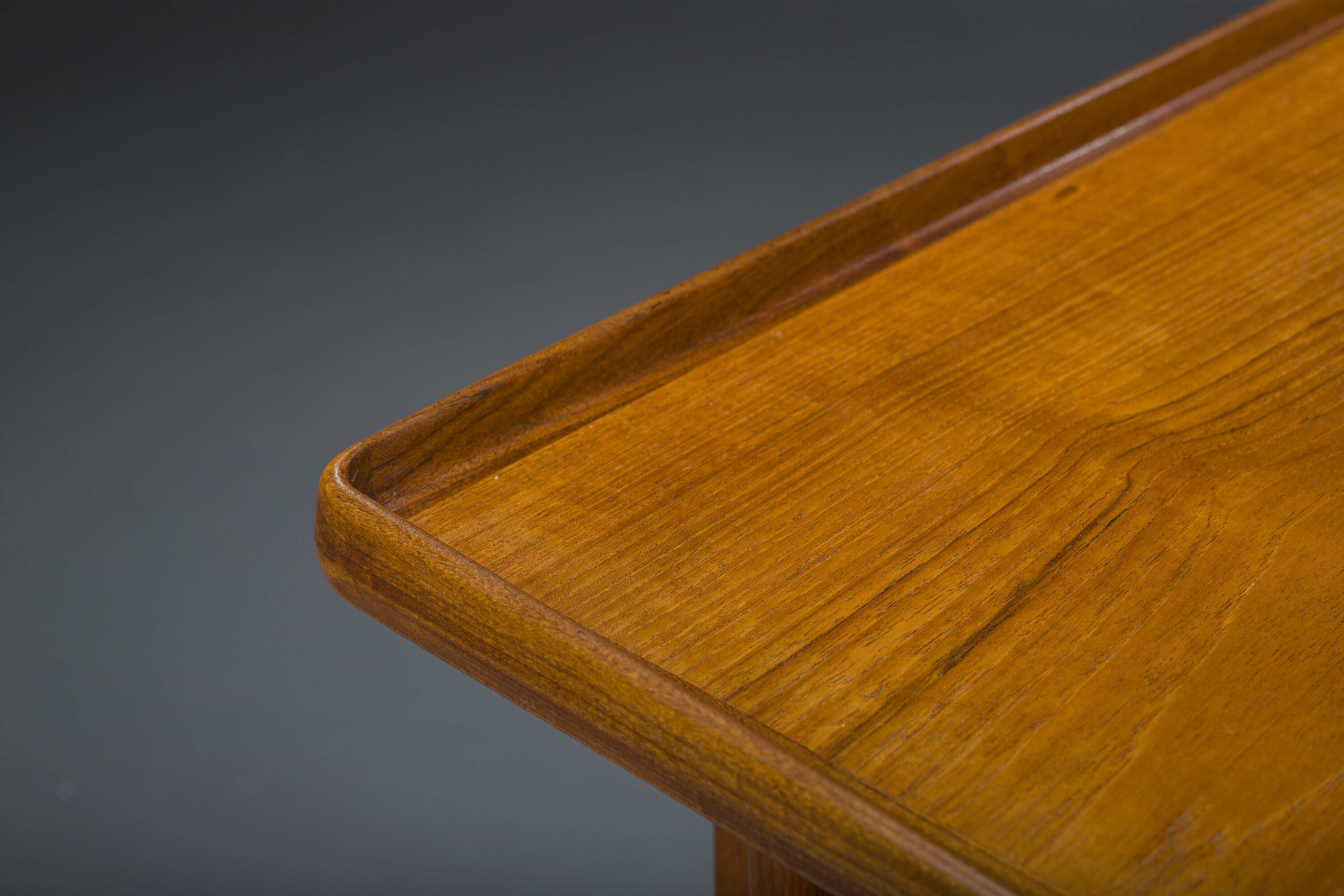 Danish Teak Desk by Peter Lovig Nielsen for Hedensted Mobelfabrik, 1960s
