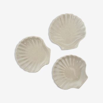 Trio of shell cups
