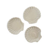 Trio of shell cups