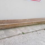 Old wooden trough Oak trough planter