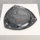 Art Nouveau triangular tin pewter dish, The Netherlands ca. 1900