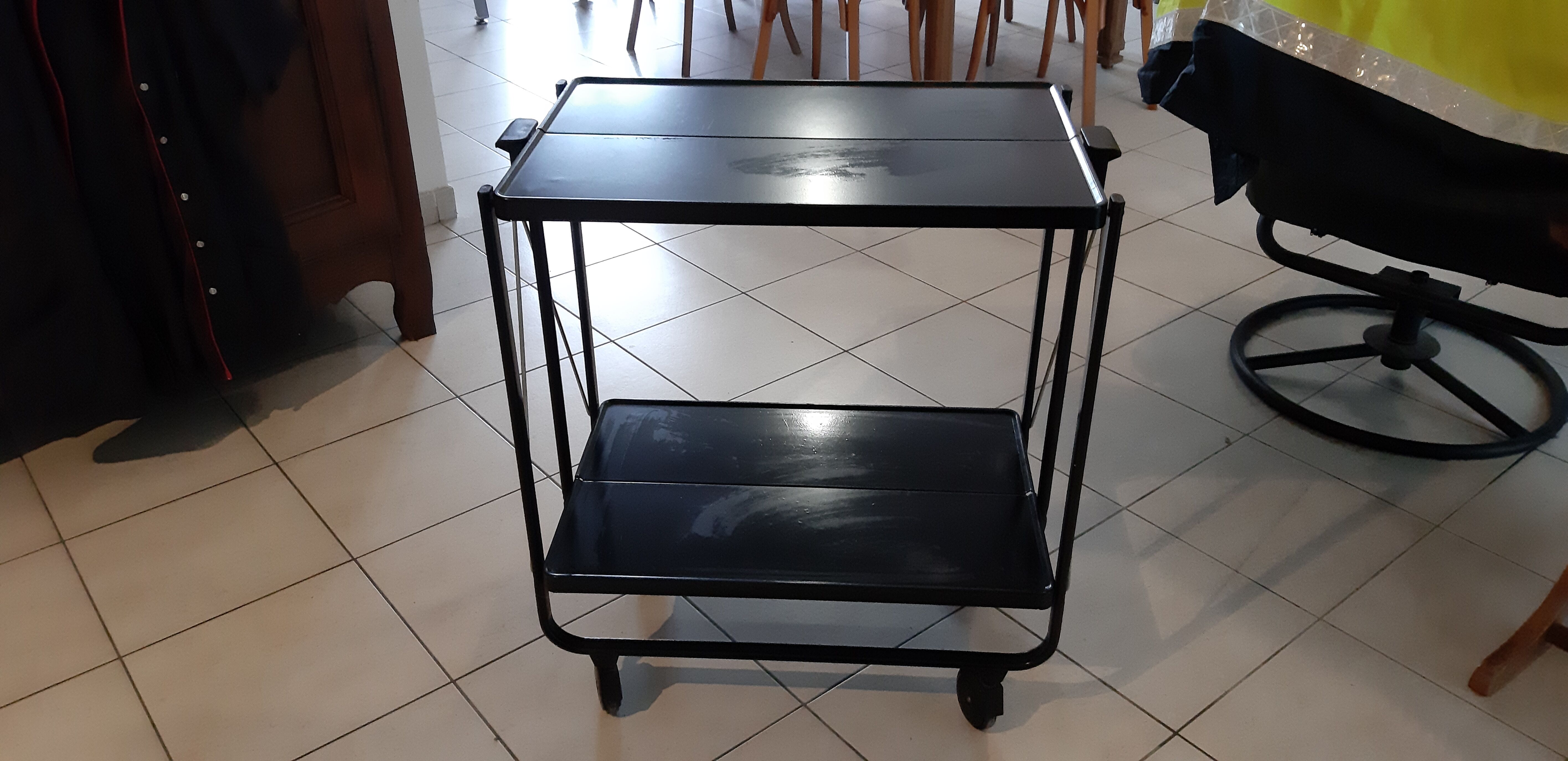 Vintage rolling and folding service