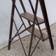 Former stool wood and metal vintage