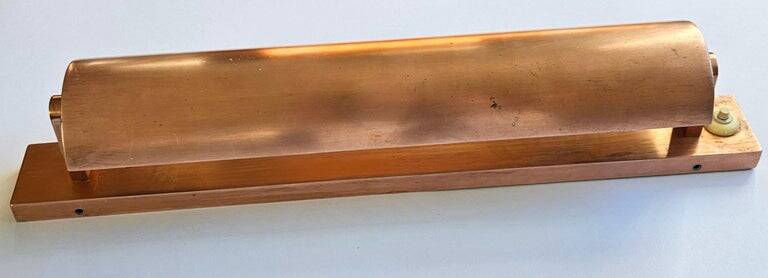 Very rare copper wall lamp, Art Deco, 1930s