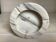 Grey and white marble ashtray and trinket tray