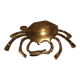 Cendrier crabe en laiton
