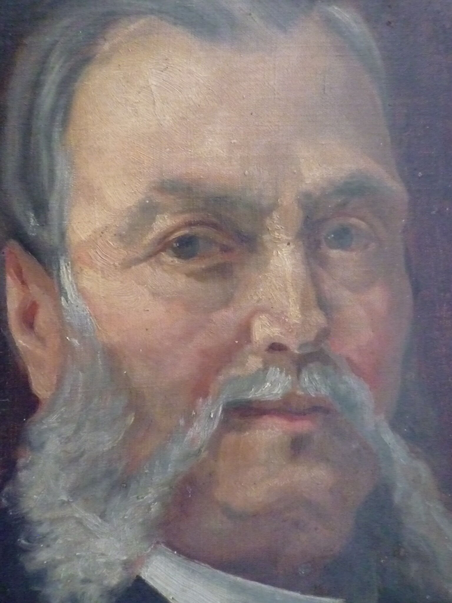 Oil on canvas early twentieth century