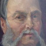 Oil on canvas early twentieth century