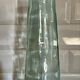 Transparent glass vase
