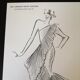 Guy Laroche of press at the end of the 1980s fashion illustration