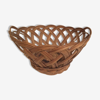 Vintage wicker basket