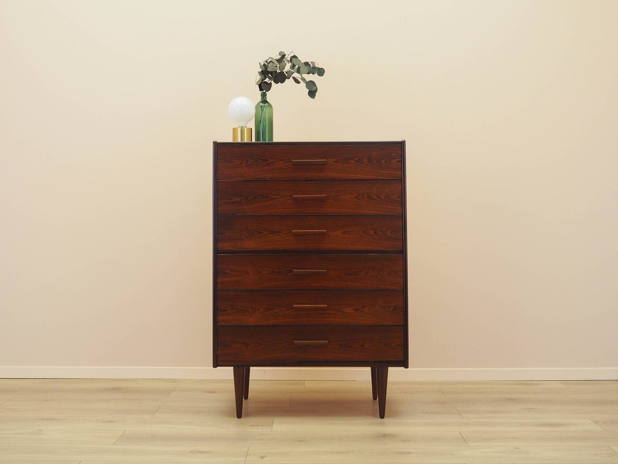 Rosewood chest of drawers, Danish design, 1970s, made in Denmark