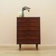 Rosewood chest of drawers, Danish design, 1970s, made in Denmark