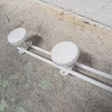 Vintage metal coat rack