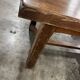 Table à manger vintage XL en bois massif
