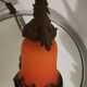 Two art nouveau style tulip lamps signed art de France