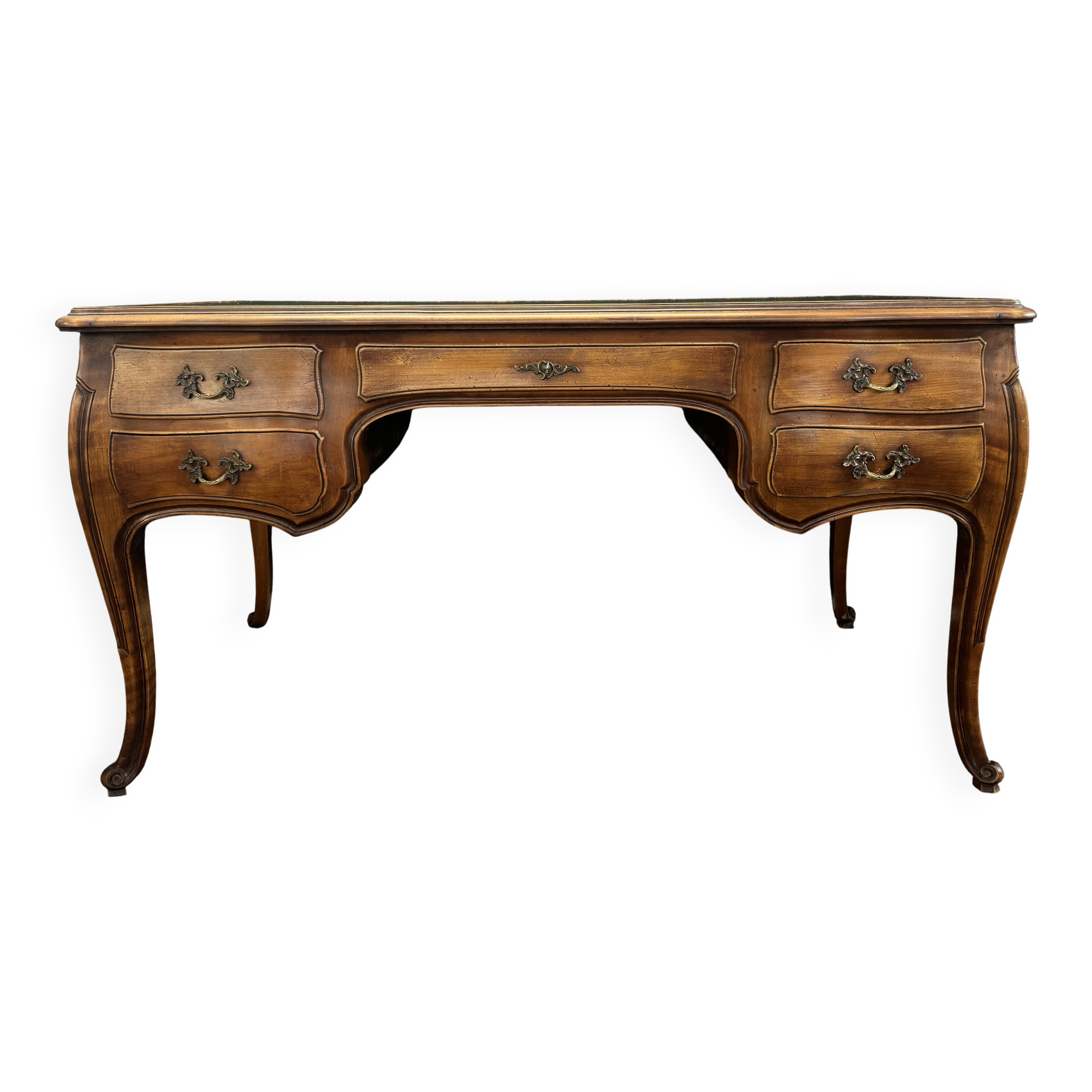 Curved desk in Louis XV style – 5 drawers
