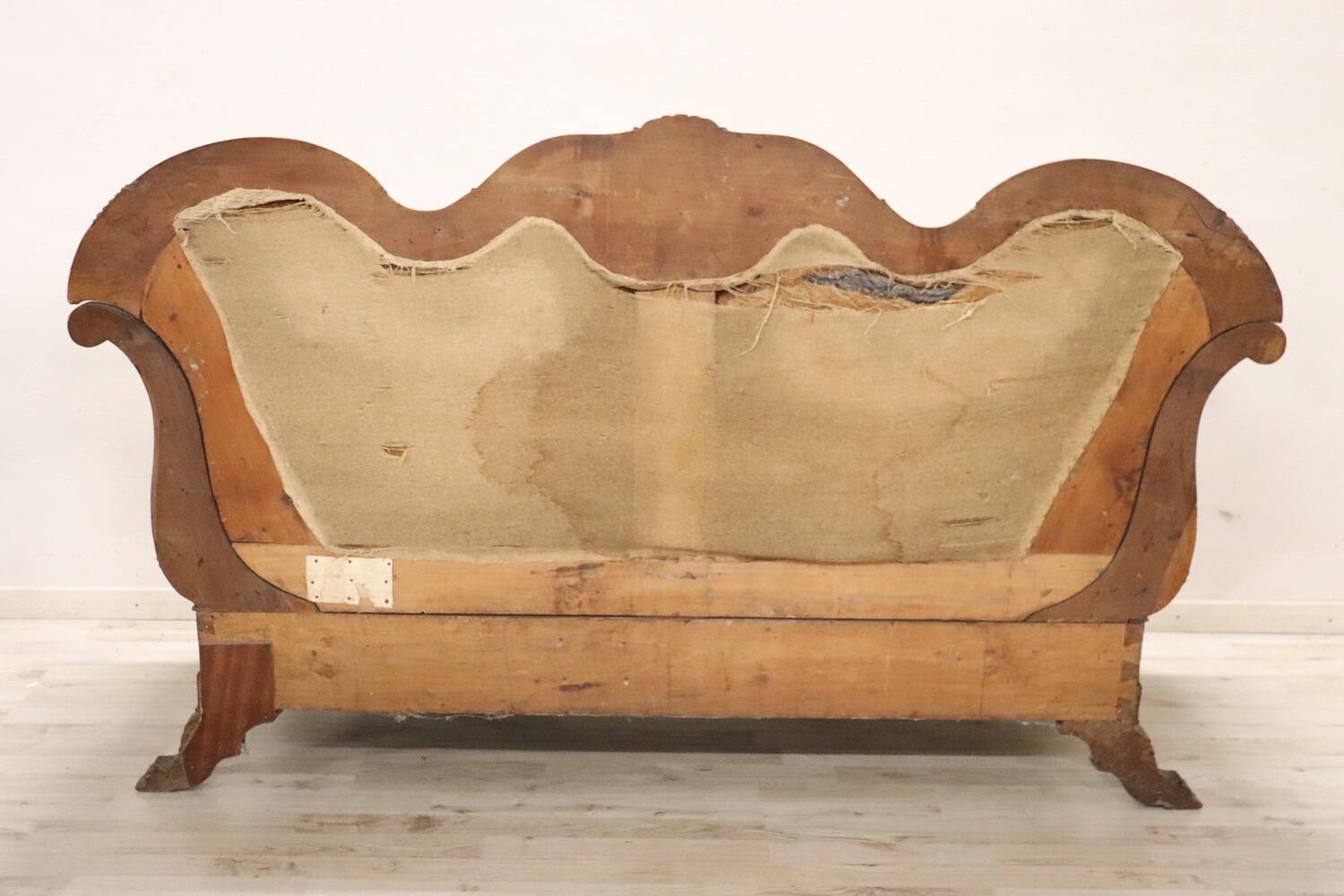 Antique 19th Century Walnut Sofa