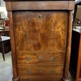 Empire period walnut secretary