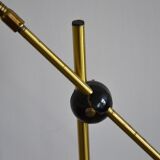 Lampadaire réglable en laiton AJH 1970