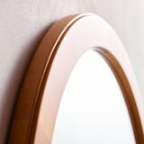 Miroir encadré en hêtre par Aksel Kjersgaard