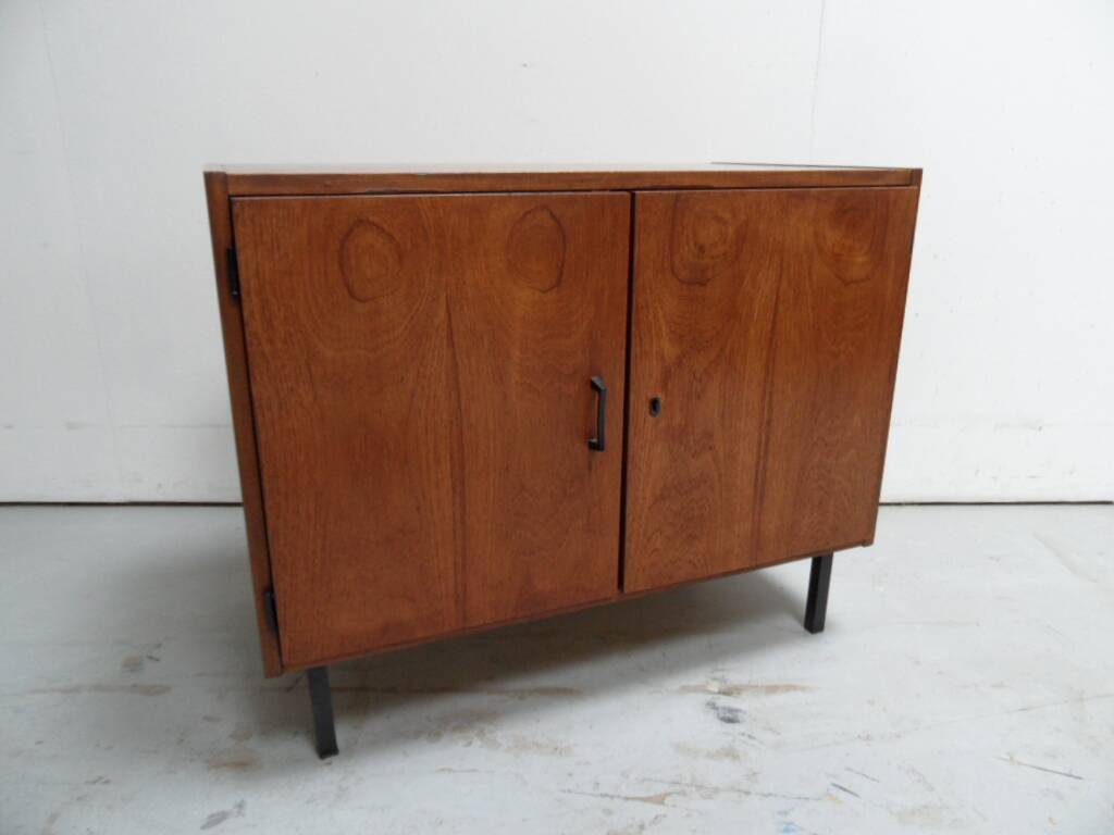 Mid Century 2 door tv cabinet 1950's