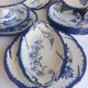 Elegant antique set in fine porcelain from Creil &
