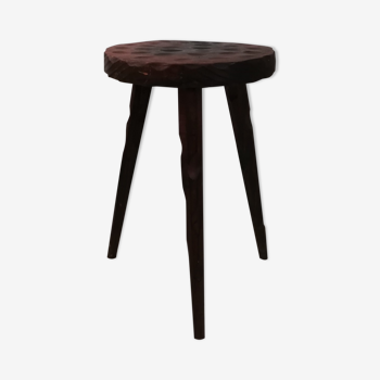 Brutalist tripod stool