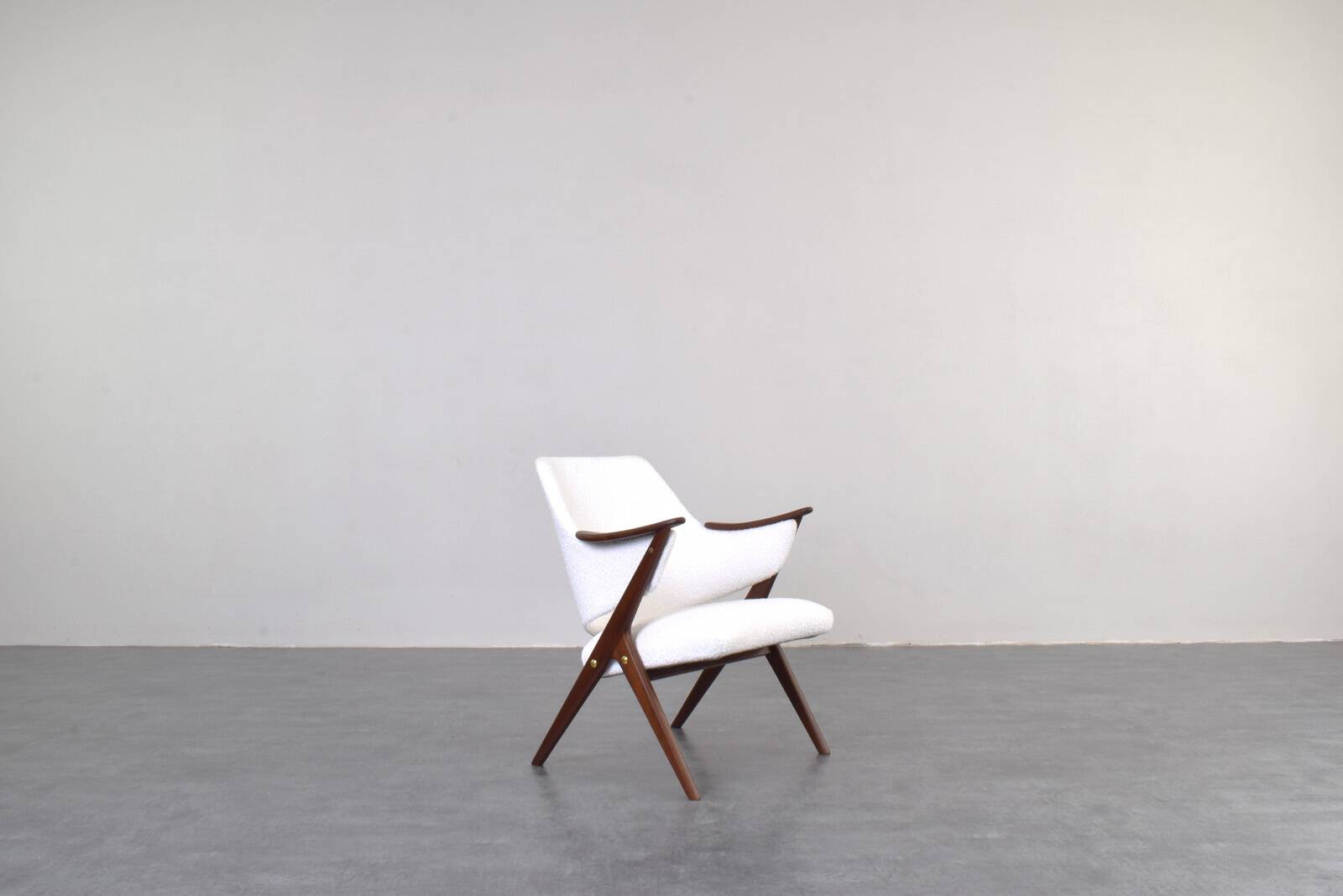 Fauteuils Mid-Century en Teck Knott de Brunstad Møbelfabrikk, Norvège, 1960