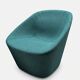 Pedrali log 366 turquoise armchair