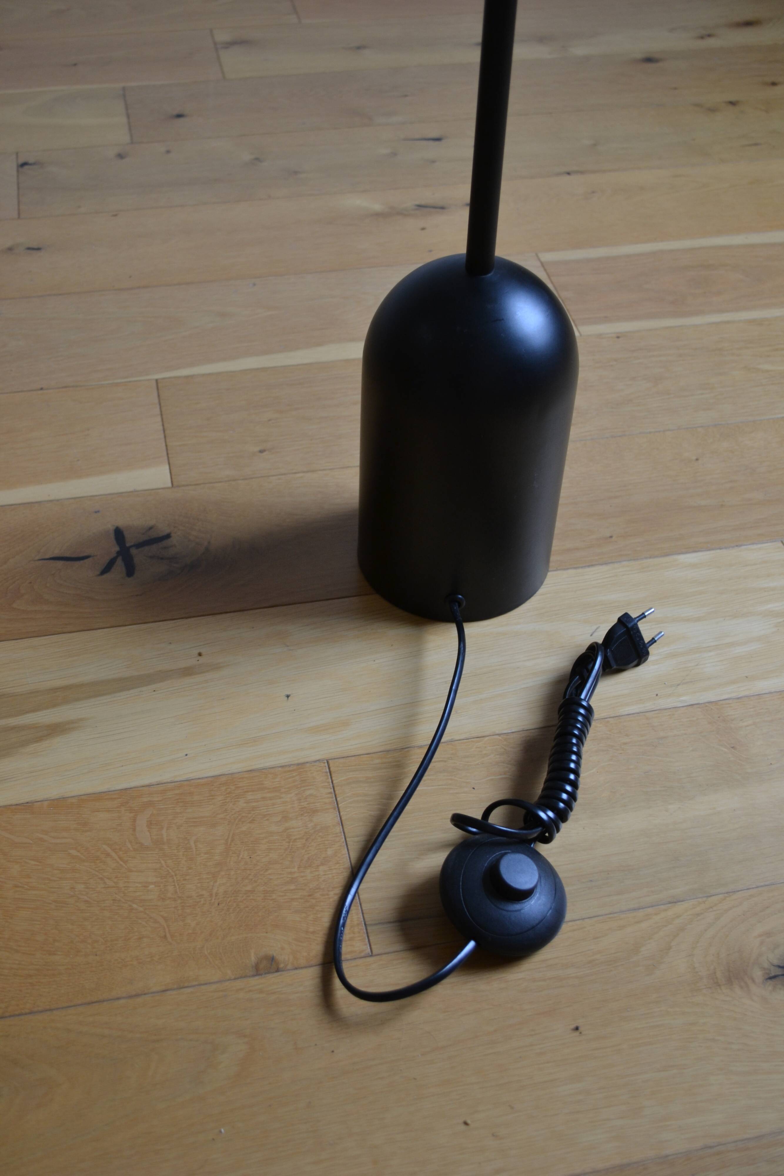 Vintage postmodernist reading floor lamp 1980