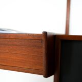 Teak modular shelving unit, Danish design, 1960s, manufactured by Hansen &